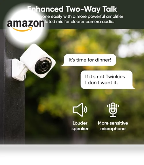2.5K WiFi Security Camera — Smart Home Security, Wyze
