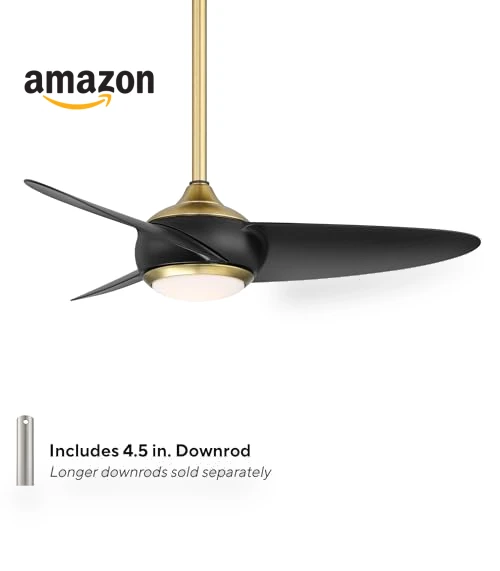 3-Blade Smart Home Ceiling Fan with LED Light Kit — Ceiling Fan Lighting Solutions, WAC Lighting
