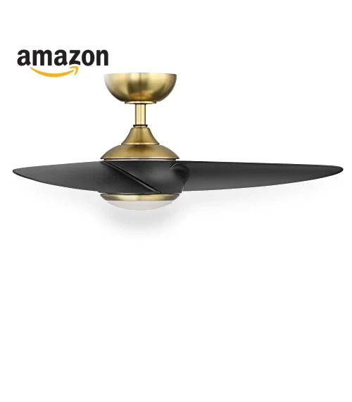 3-Blade Smart Home Ceiling Fan with LED Light Kit — Ceiling Fan Lighting Solutions, WAC Lighting
