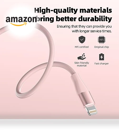 3Pack 10 FT Lightning Cable — Lightning, MenoSupp