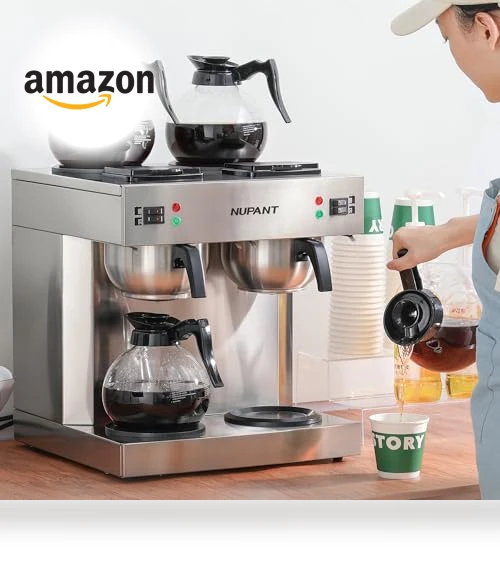 Commercial Dual Drip Coffee Maker — Coffee Makers, NUPANT