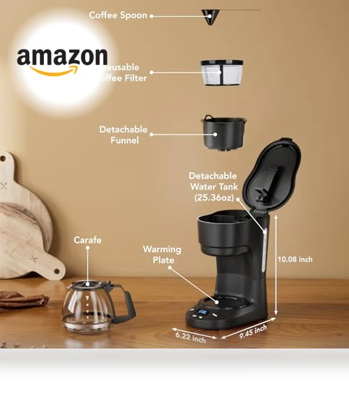 Compact Coffee Machine — Brewing Excellence, COWSAR