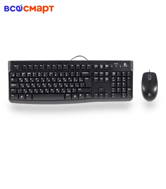 Desktop Keyboard and Mouse Set — Keyboard and Mouse Sets, Logitech