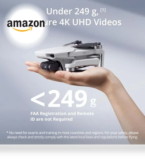 Drone with 4K UHD Camera — Drones, DJI