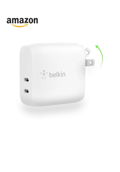 Dual Port USB-C Wall Charger — USB Hubs, Belkin