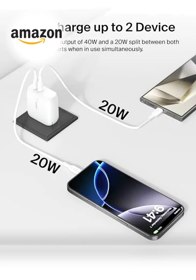 Dual Port USB-C Wall Charger — USB Hubs, Belkin