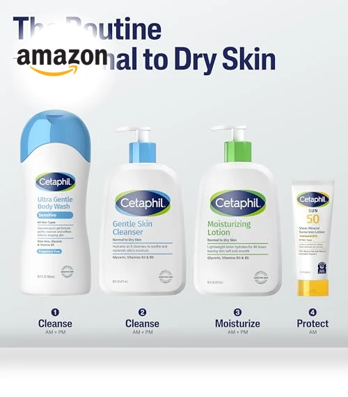 Face & Body Moisturizer — Creams & Moisturizers, Cetaphil