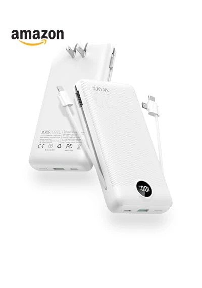 Fast Charging Portable Charger with LED Display — Chargers, VRURC