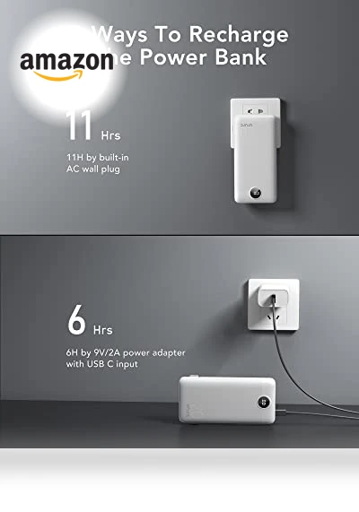 Fast Charging Portable Charger with LED Display — Chargers, VRURC