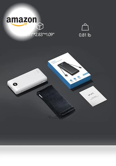 Fast Charging Portable Charger with LED Display — Chargers, VRURC