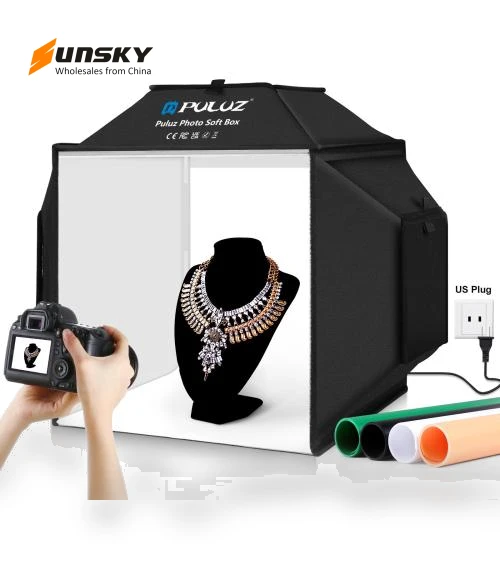 Folding Studio Shooting Tent Soft Box Photography Lighting Kit — Shooting Tents, PULUZ