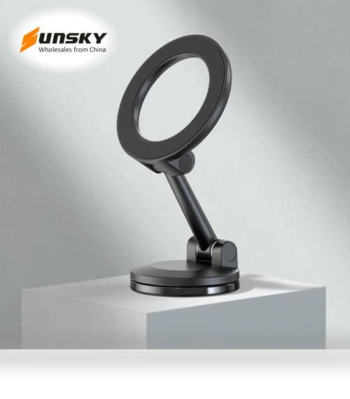 Magnetic Folding Car Mobile Phone Holder — Vehicle Phone Holders