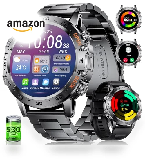 Military Smart Watch for Men — Smartwatches, SUNKTA
