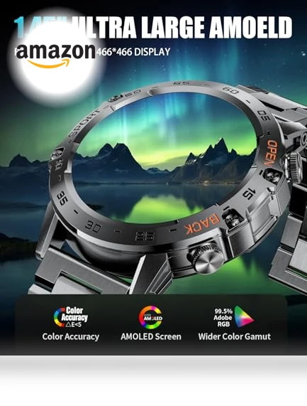 Military Smart Watch for Men — Smartwatches, SUNKTA