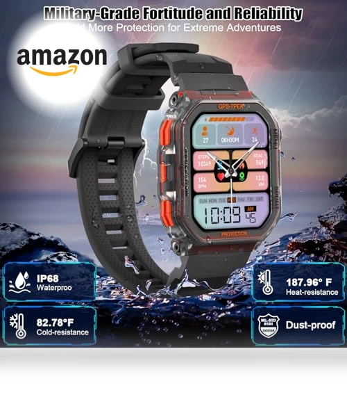 Military Smart Watch — Smartwatches, Leeyalan