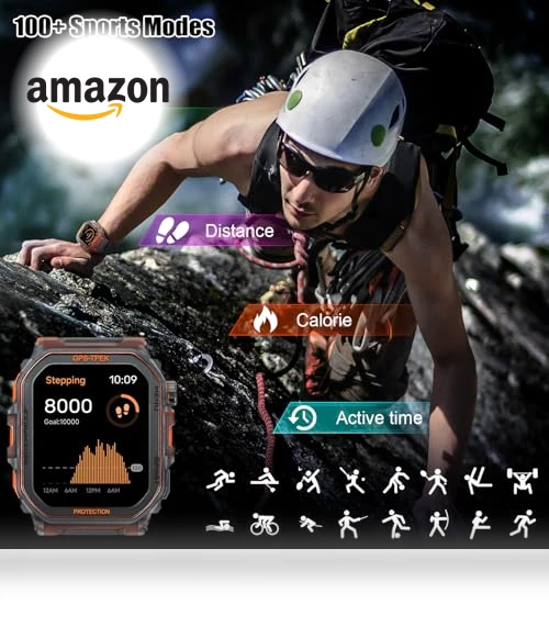 Military Smart Watch — Smartwatches, Leeyalan