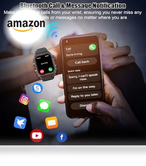 Military Smart Watch — Smartwatches, Leeyalan