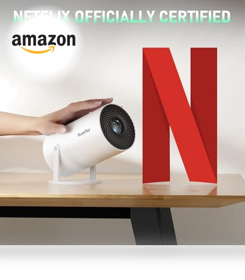 Mini Projector with WiFi and Bluetooth — Home Theater Projectors, XuanPad
