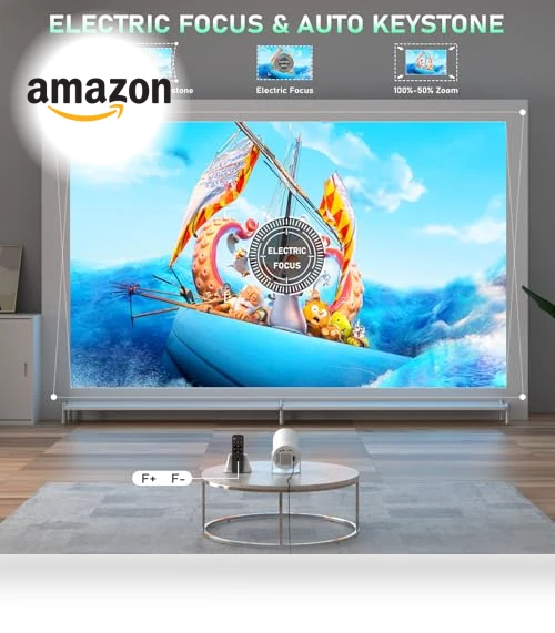 Mini Projector with WiFi and Bluetooth — Home Theater Projectors, XuanPad