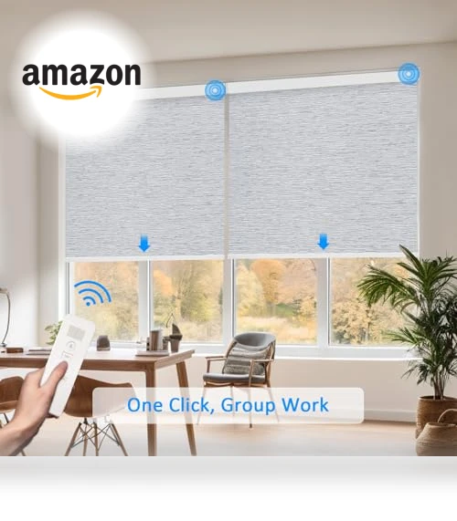 Motorized Blinds with Remote — Smart Home Modules, COOLWINDS