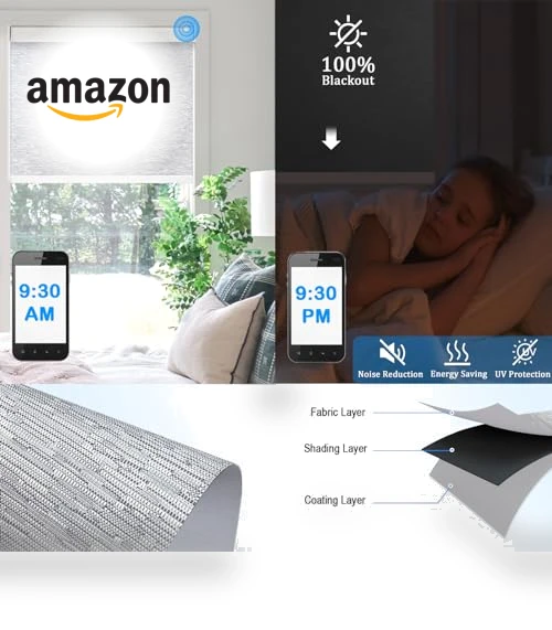 Motorized Blinds with Remote — Smart Home Modules, COOLWINDS