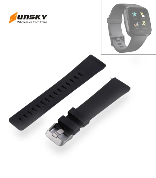 Simple Fashion Silicone Watch Band — Girls' Watch Straps, Fitbit