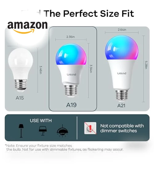 Smart Light Bulbs — LED, Linkind