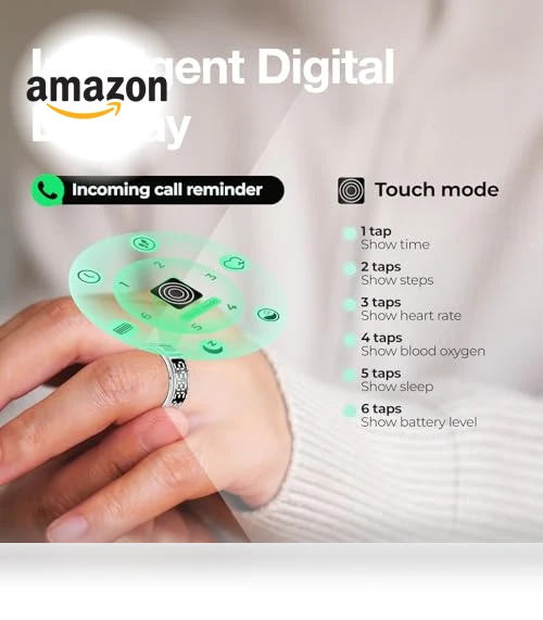 Smart Ring with Digital Display — Smart Rings, Dongguan Jiajin Electronic Technology Co., Ltd