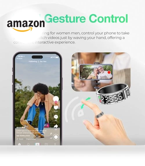 Smart Ring with Digital Display — Smart Rings, Dongguan Jiajin Electronic Technology Co., Ltd