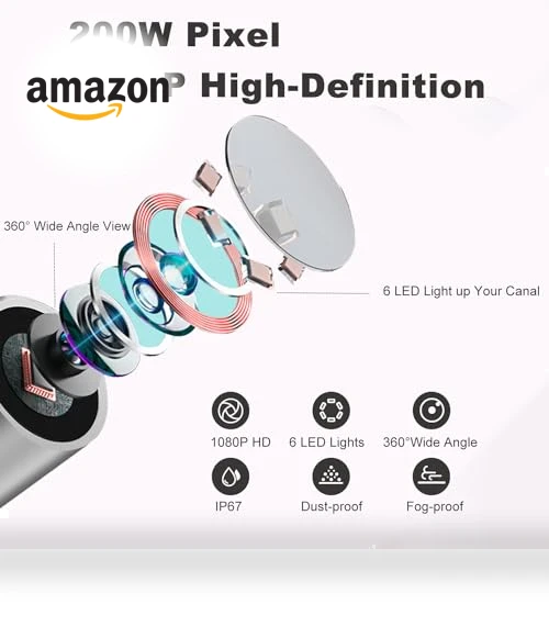 Smart Visual Earwax Cleaning Tool — Wax Removal, OKUBOX