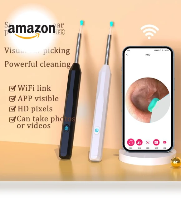 Smart Visual Earwax Cleaning Tool — Wax Removal, OKUBOX