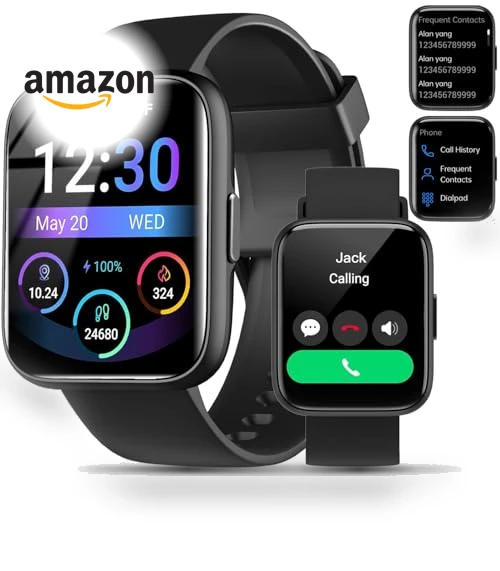 Smart Watch with Bluetooth Calling and Health Tracking — Smartwatches, JeeJTek