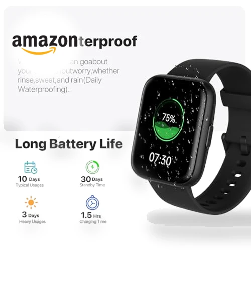 Smart Watch with Bluetooth Calling and Health Tracking — Smartwatches, JeeJTek