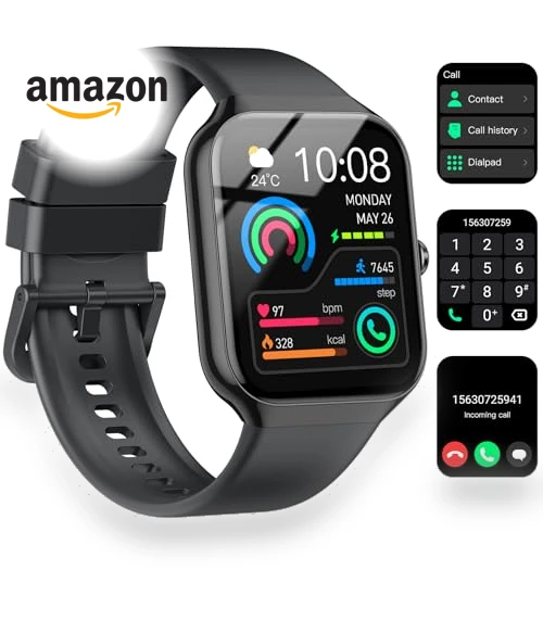 Smart Watch with Heart Rate/Sleep Monitor — Smartwatches, Jugeman