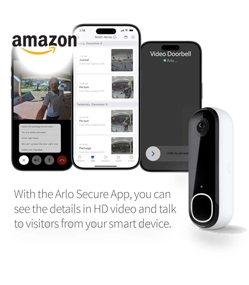 Video Doorbell HD — Smart Home Security, Arlo