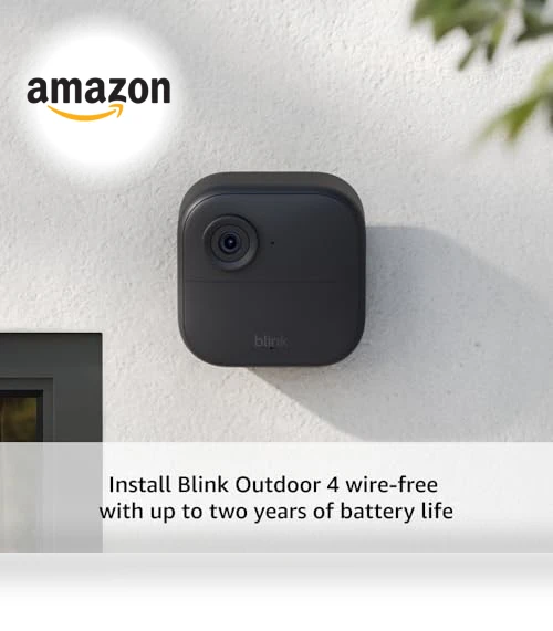 Wire-free Smart Security Camera System — Smart Home Security, Blink