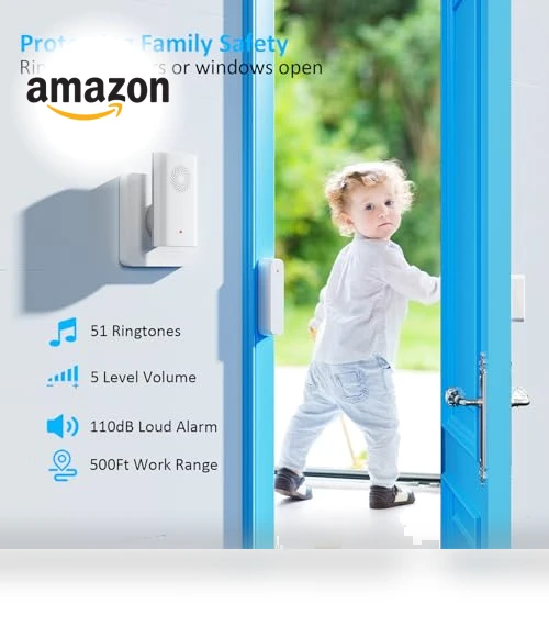 Wireless Door Sensor Chime — Kits, AMHEY