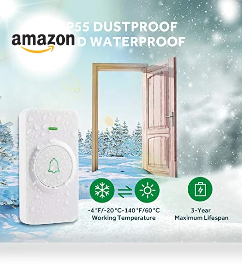 Wireless Doorbell — Chimes, AVANTEK