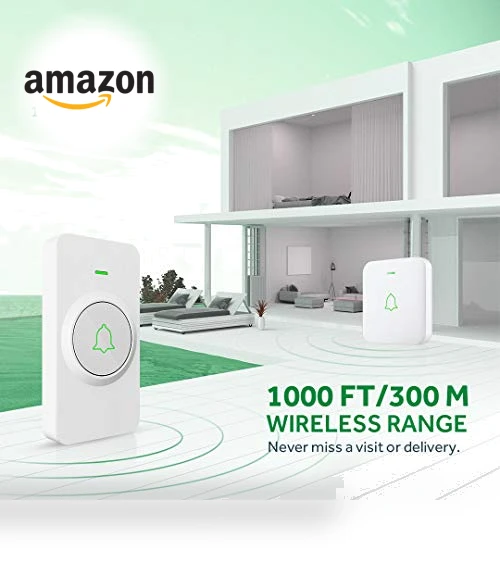 Wireless Doorbell — Chimes, AVANTEK