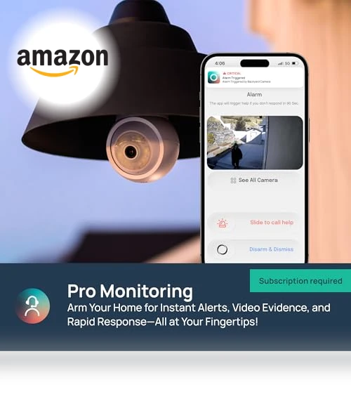 2K Light Bulb Security Camera — Smart Home Security, LUNA HOME, LLC