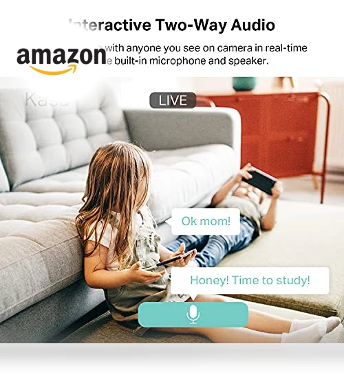 2K QHD Security Camera Pan/Tilt — Smart Home Security, TP-Link
