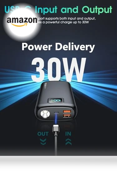 40000mAh Power Bank with PD 30W and QC 4.0 Quick Charging — Chargers, Jiangxi Xionel Electronic Technology Co., Ltd.