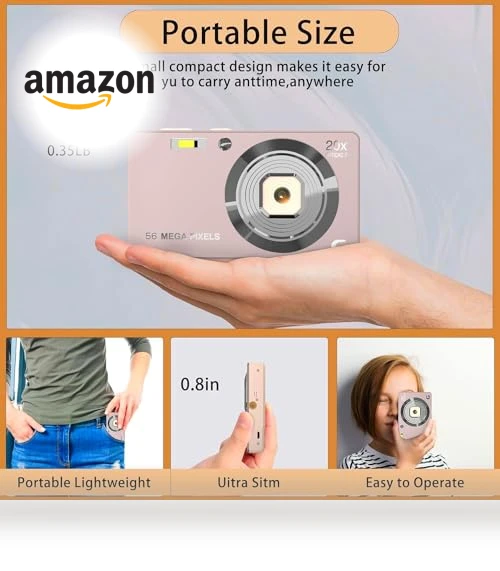 4K Digital Camera with 56MP Autofocus and 20X Zoom — Camera Gear, Focusify