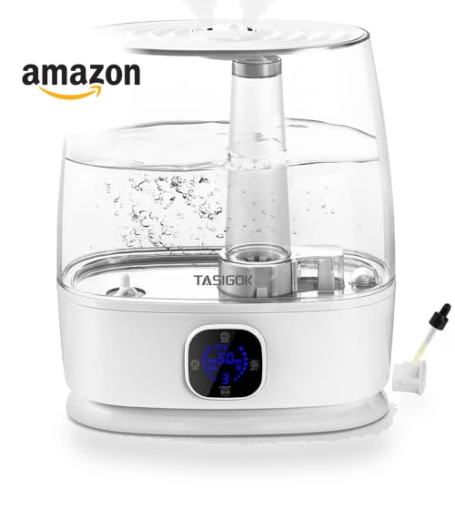 6L Cool and Warm Mist Air Humidifier — Air Moisture Control, Tasigok