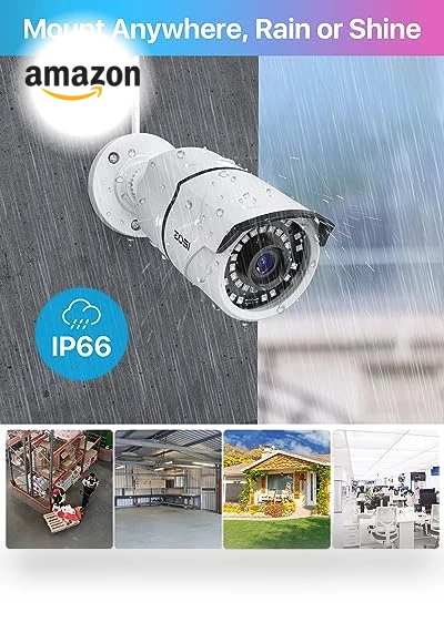 8CH 4K PoE Home Security Camera System — Smart Home Security, ZOSI