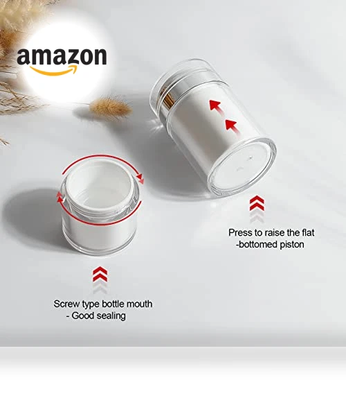 Air Pump Container for Cream — Travel Bottles, Mluchee