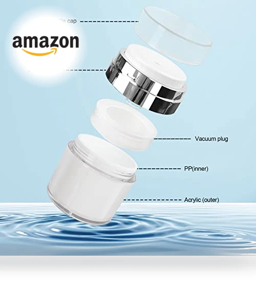 Air Pump Container for Cream — Travel Bottles, Mluchee