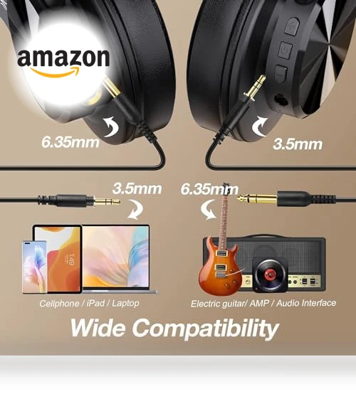 Bluetooth Over Ear Headphones — In-Ear Headphones, OneOdio