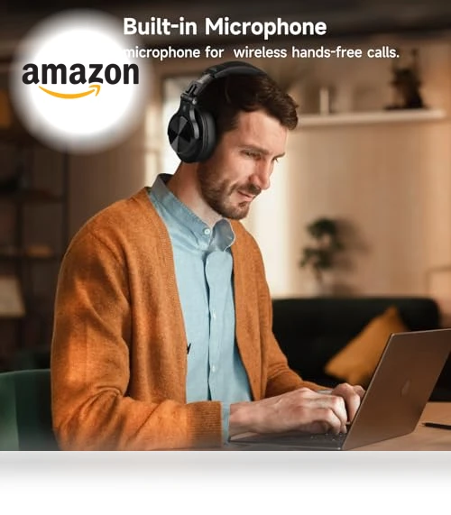 Bluetooth Over Ear Headphones — In-Ear Headphones, OneOdio