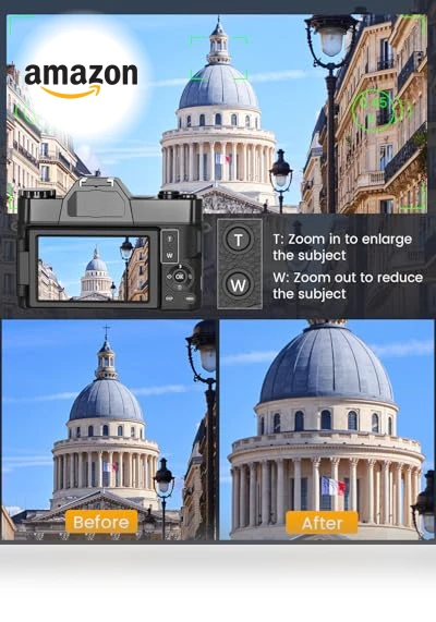 Digital Camera for Photography 4K 56MP Vlogging Camera — Video Cameras, VJIANGER